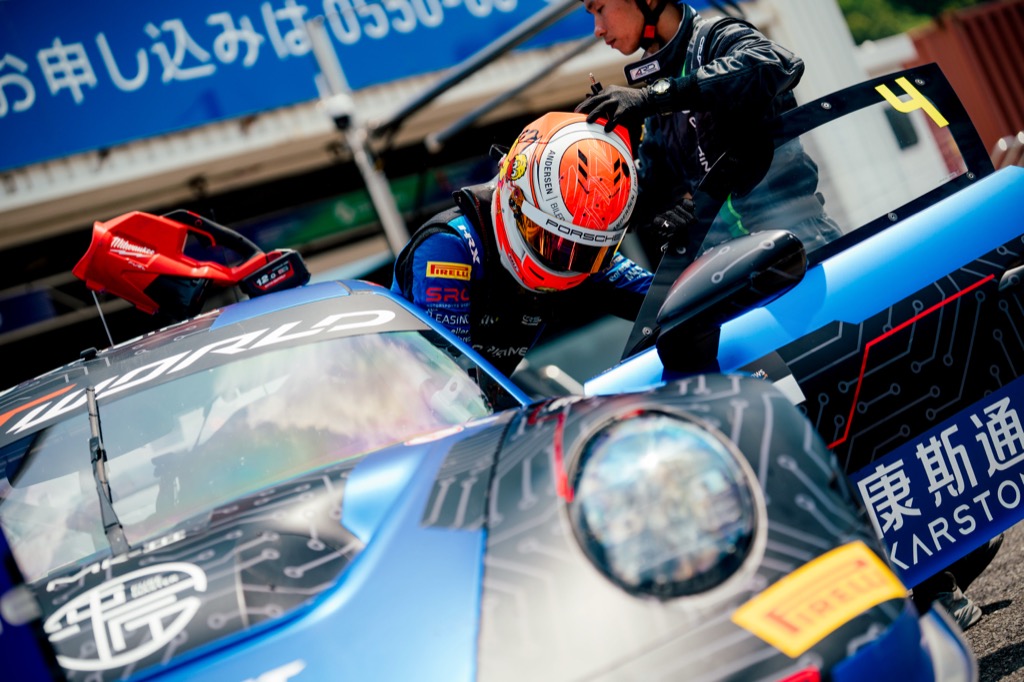 Bastian Buus på trofæjagt i Japan.
(Foto: Origine Motorsport)
